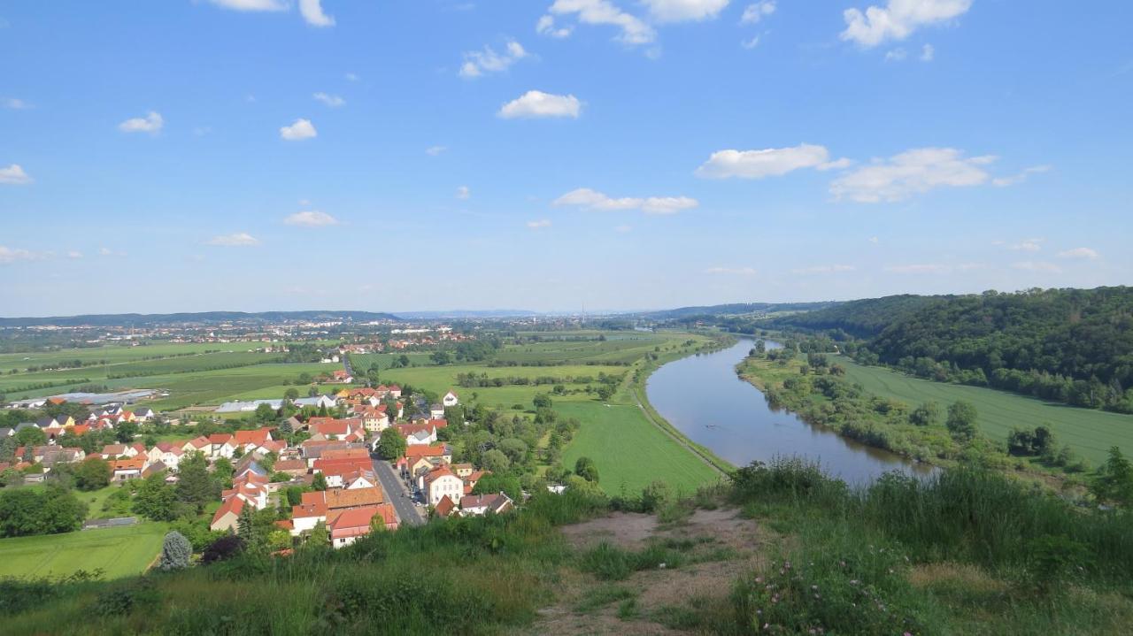 Ferienwohnung Elbsommer Am Weinberg Meißen Eksteriør bilde